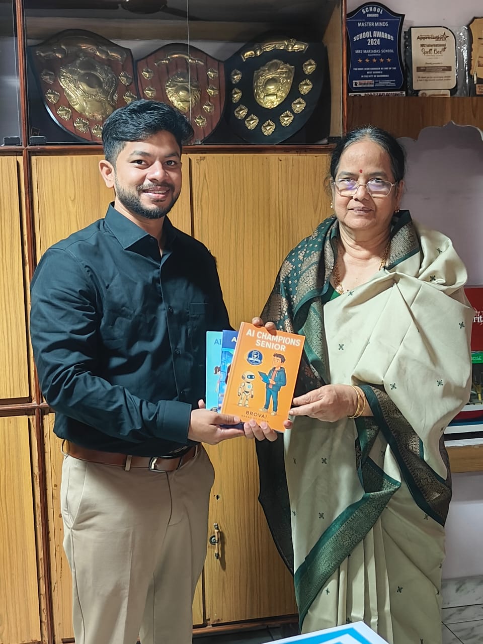 Mrs mariadas UP school - Vishakhapatnam Visit