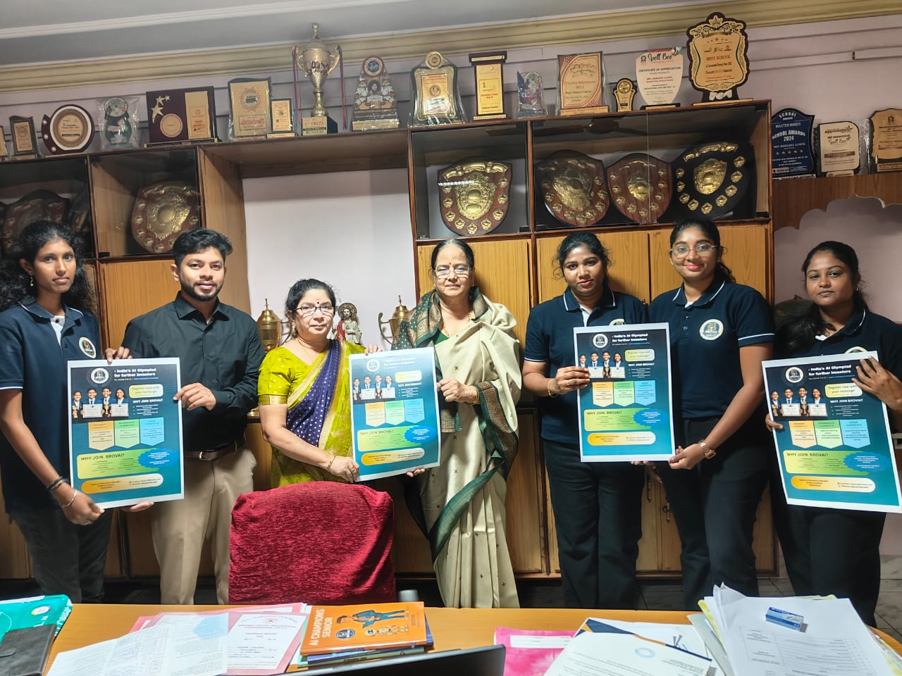 Mrs mariadas UP school - Vishakhapatnam Visit