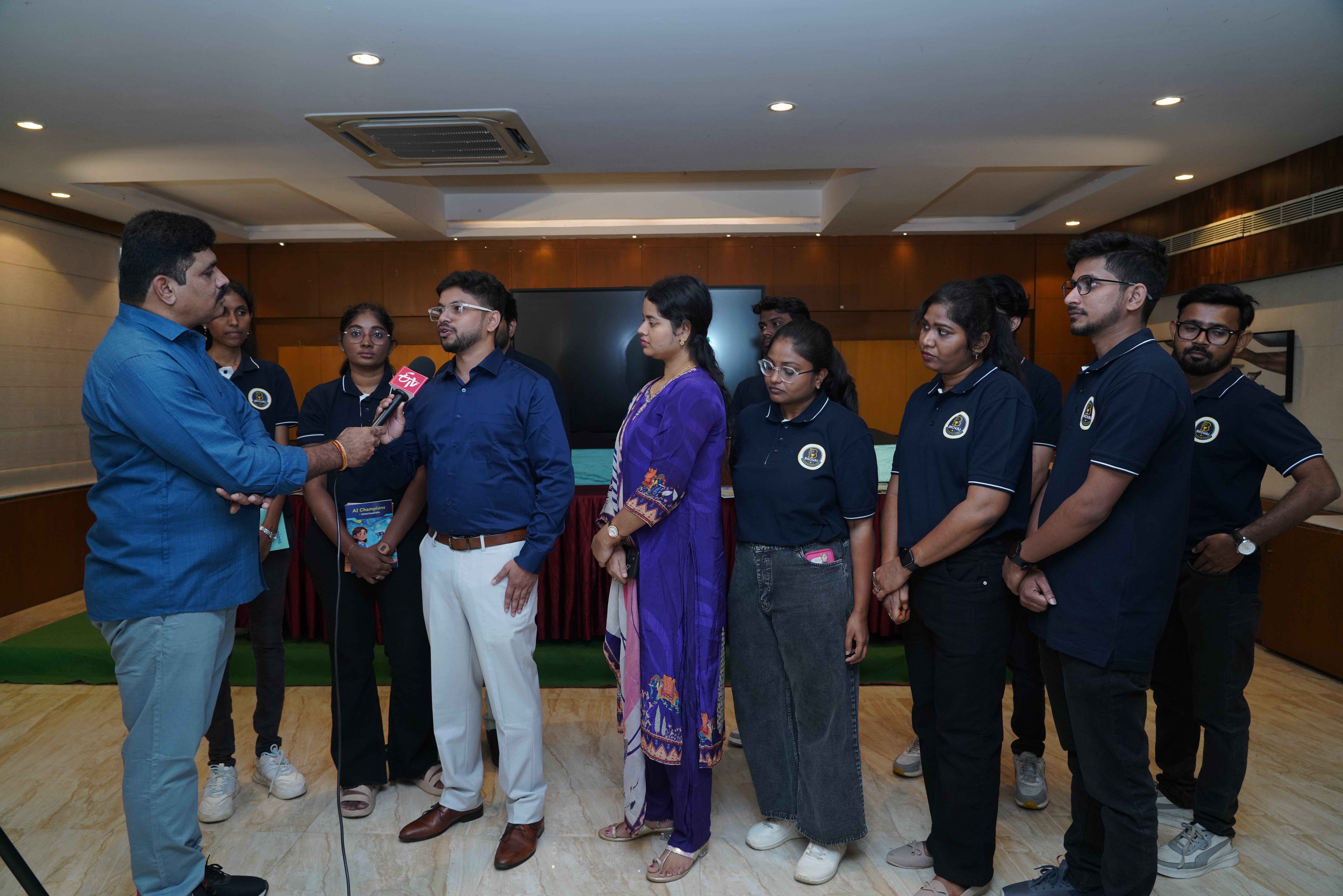 Brovai Team interview with media