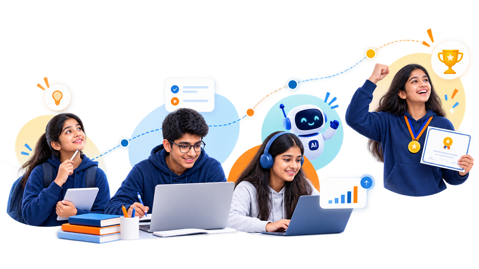 The AI Olympiad student journey